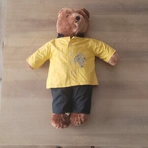 Vintage Aldon Heart CO 22" Stuffed Animal Bear